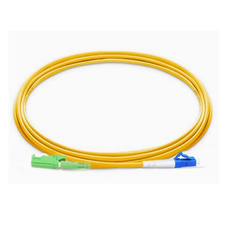 3mm dəyirmi kabel E2000 / APC- LC / UPC patch kordları