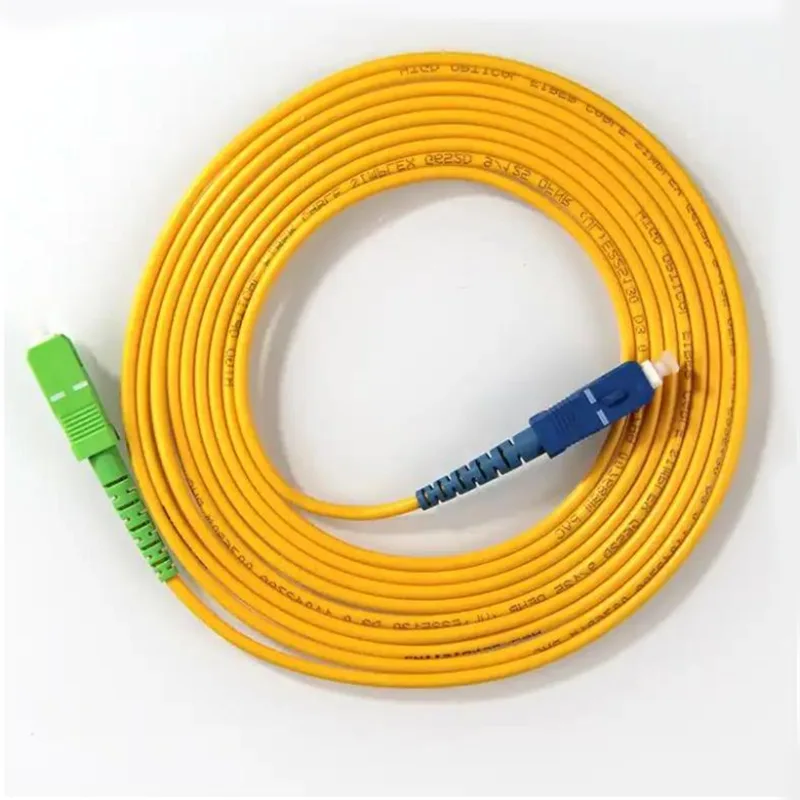 3mm dəyirmi kabel sc / apc- sc / upc patch kordları