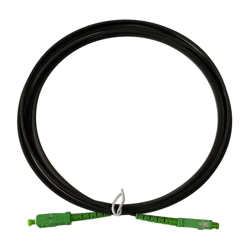 3mm dəyirmi kabel sc / apc- sc / apc patch kordları