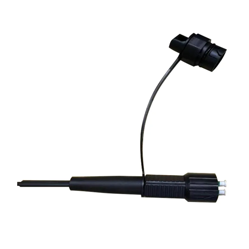 Duplex LC / APC WaterProof Drop Kabel Optik Fiber Pigtail (Accord HW DLC bağlayıcı)