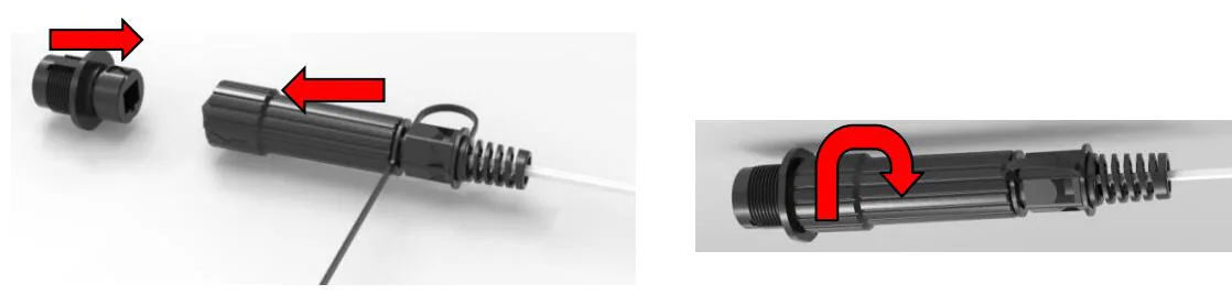 Pre-connectorized Fiber Optic Cable Distribution Box GFS-004-002C