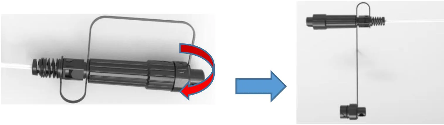Pre-connectorized Fiber Optic Cable Distribution Box GFS-004-002C