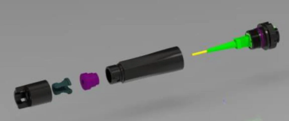 Pre-connectorized Fiber Optic Cable Distribution Box GFS-004-002C