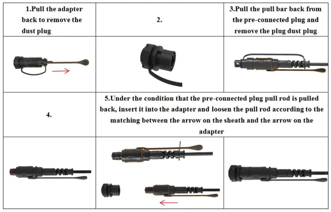 Pre-connectorized Fiber Optic Cable Distribution Box GFS-008-030C